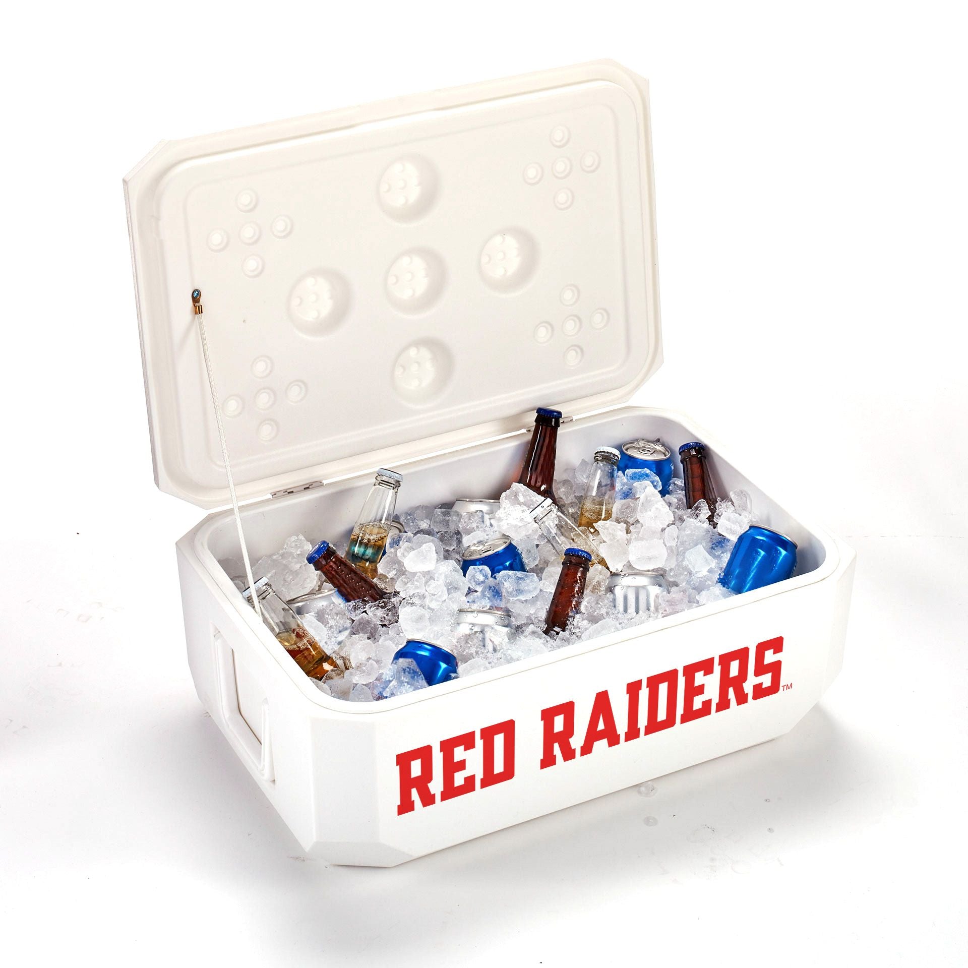 37QT TEXAS TECH CORNHOLE COOLER