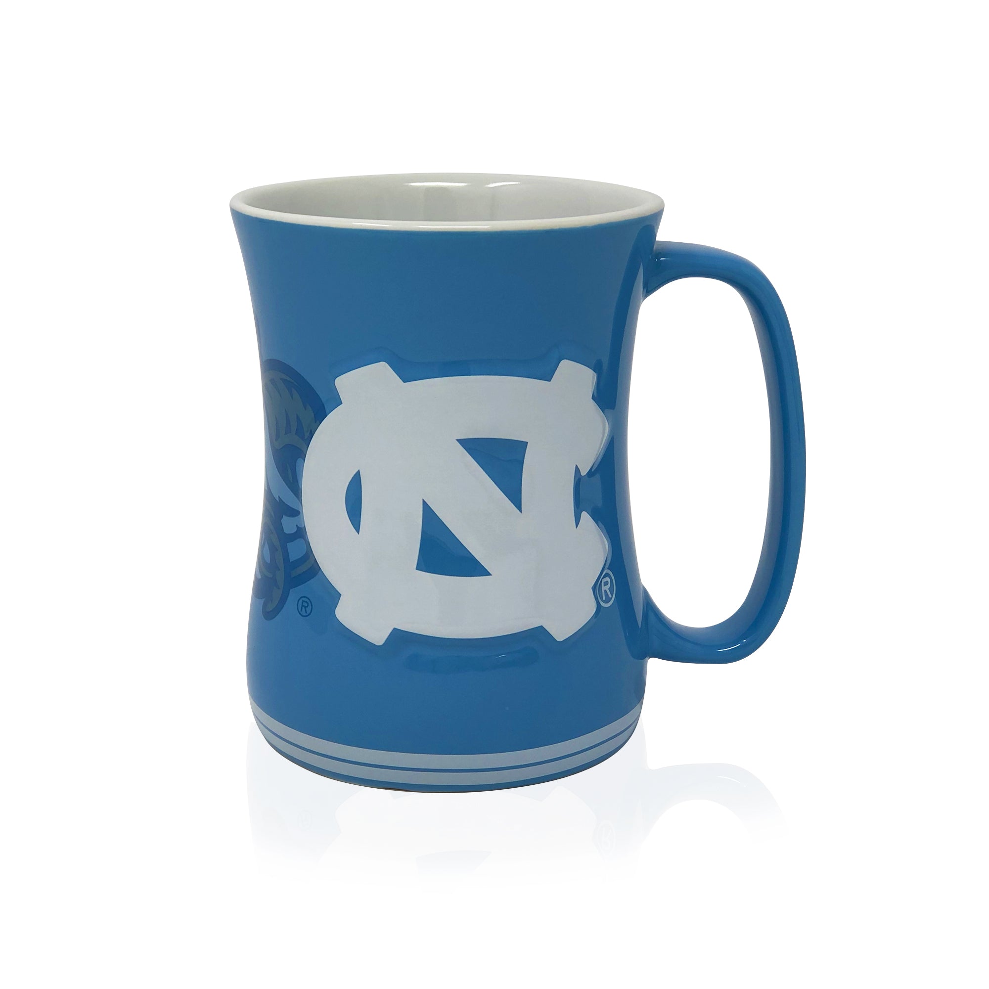 North Carolina sculpted barista mug for coffee lovers