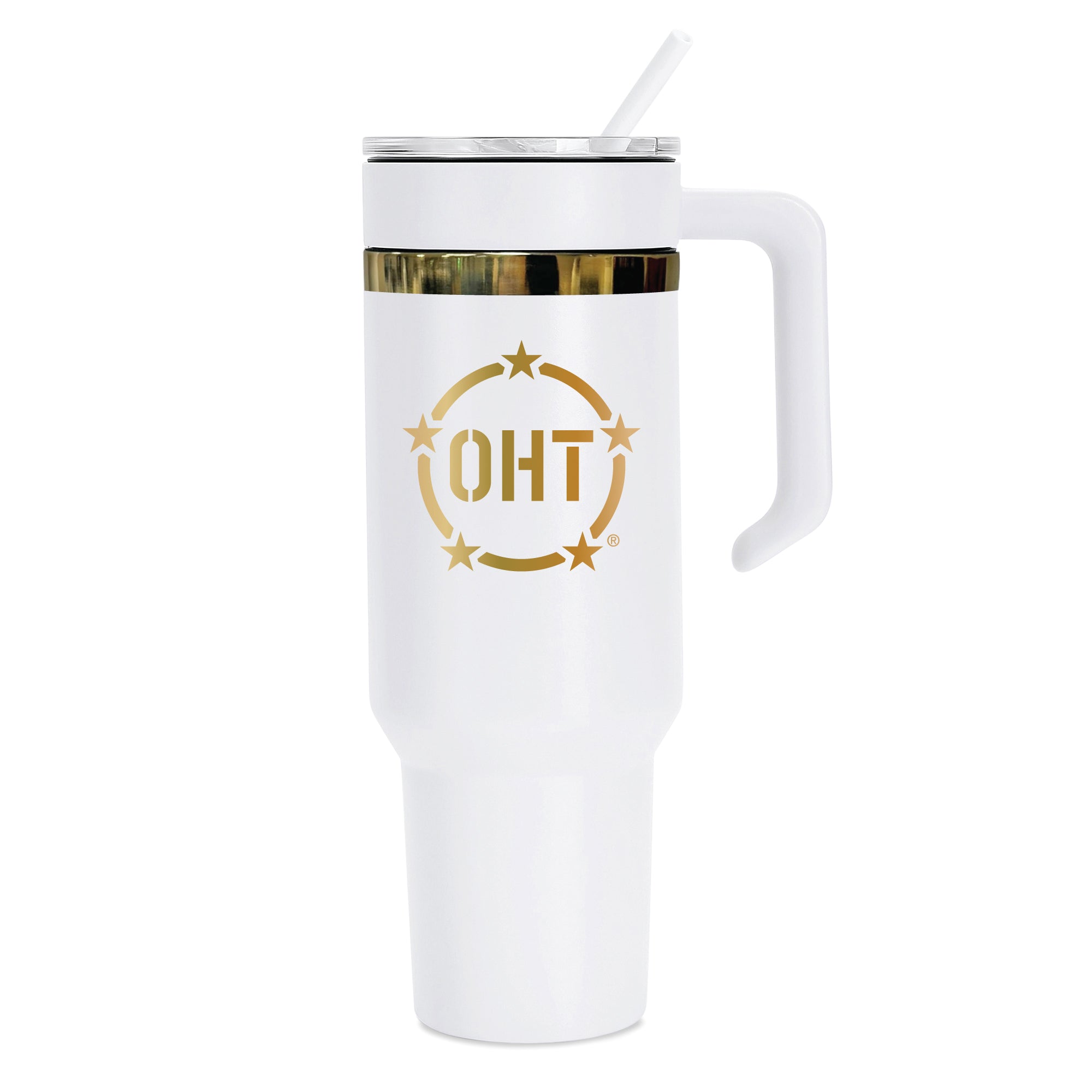 48oz OHT Gold Anodized Tumbler