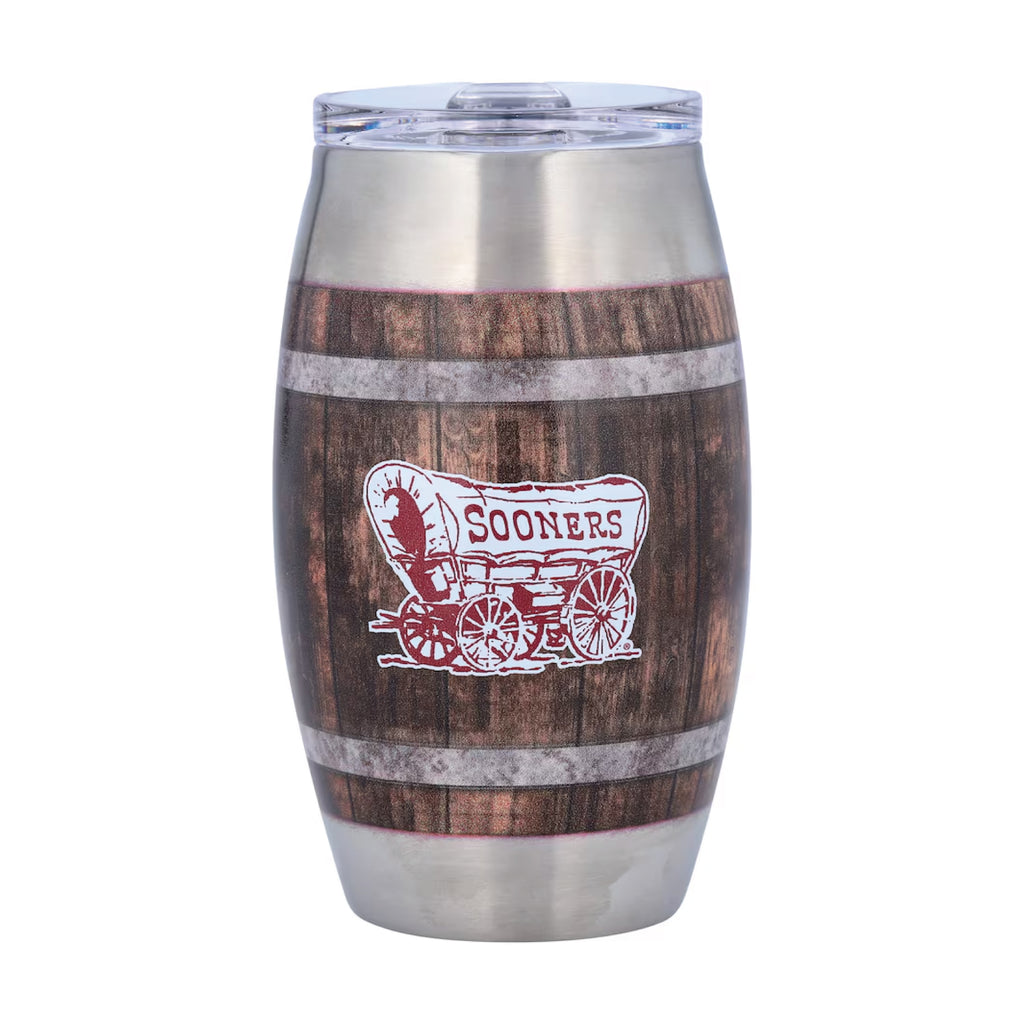 15oz Oklahoma Sooners Barrel Tumbler