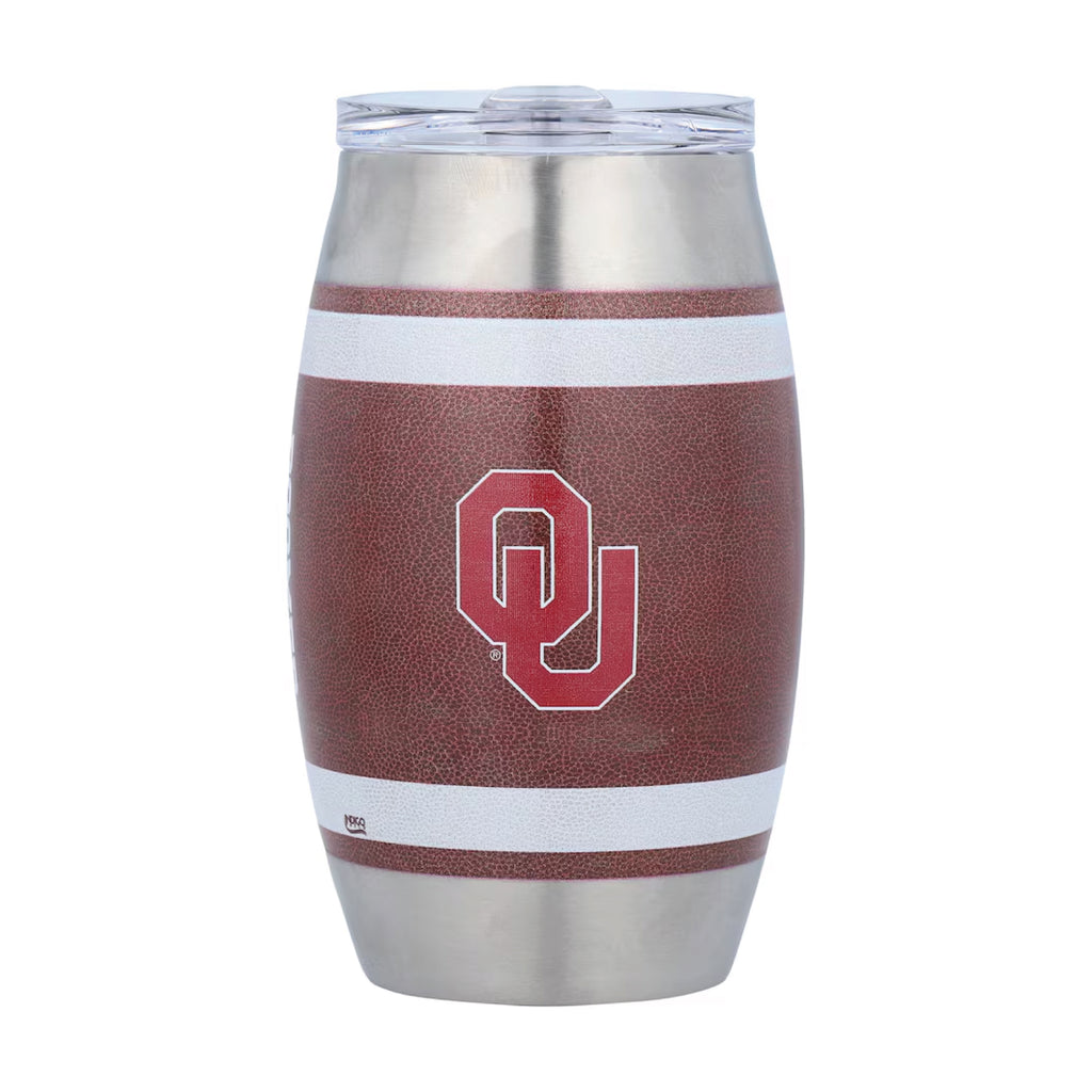 15oz Oklahoma Sooners Football Tumbler