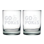 14oz Oklahoma State Cowboys Slogan DOF 2 Pack