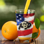 Set of 2 Colorado Buffaloes 16oz Americana Pints