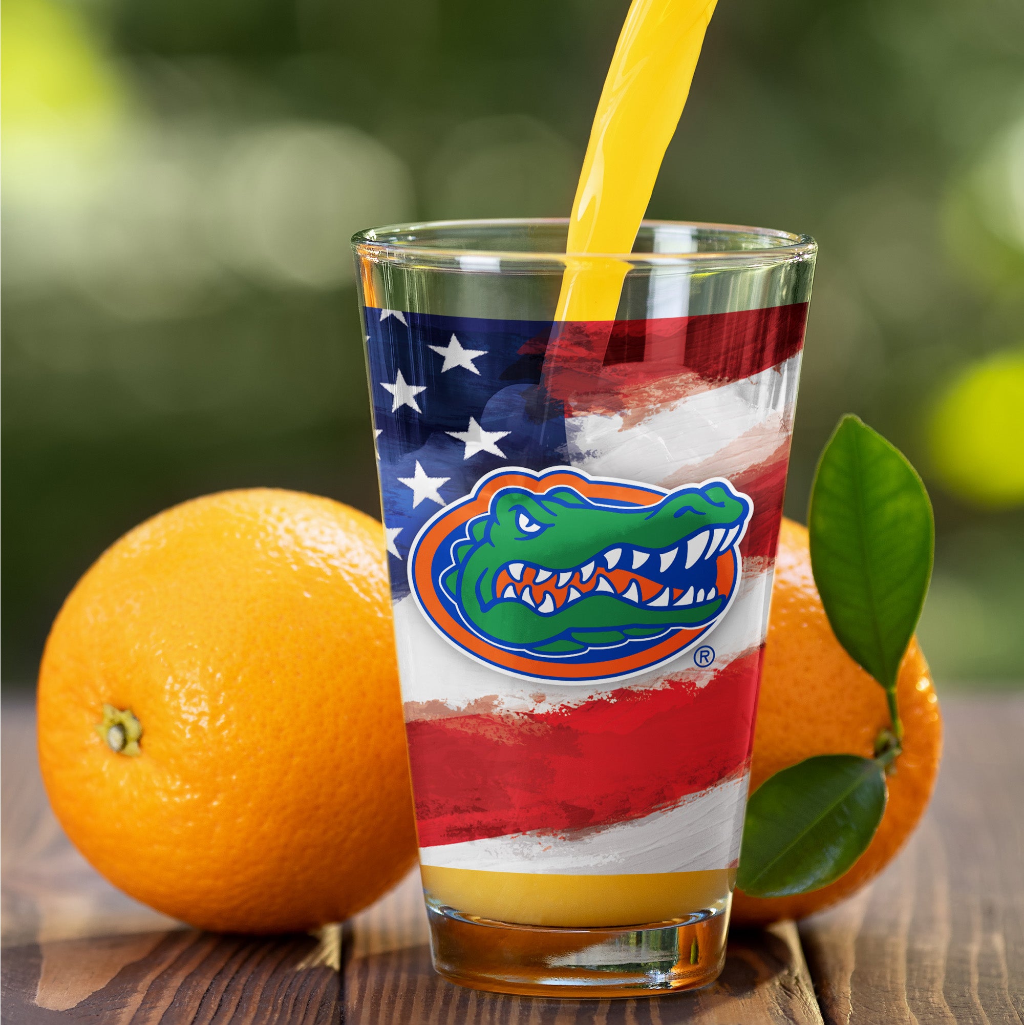 Set of 2 Florida Gators 16oz Americana Pints