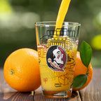 Set of 2 Florida State Seminoles Campus Line Art 16oz Pints