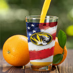 Set of 2 Missouri Tigers 16oz Americana Pints