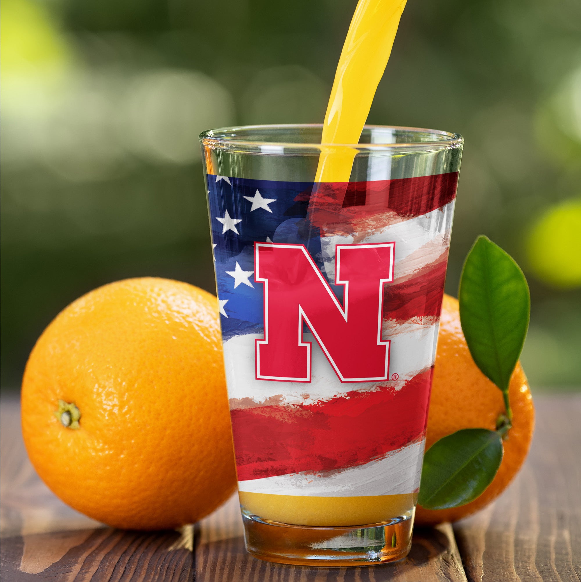Set of 2 Nebraska Cornhuskers 16oz Americana Pints