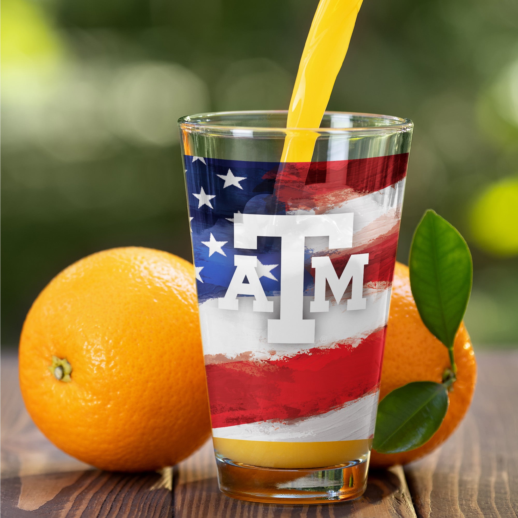 Set of 2 Texas A&M Aggies 16oz Americana Pints