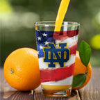 Set of 2 Notre Dame Fighting Irish 16oz Americana Pints