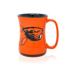 Oregon State sculpted barista mug for coffee lovers