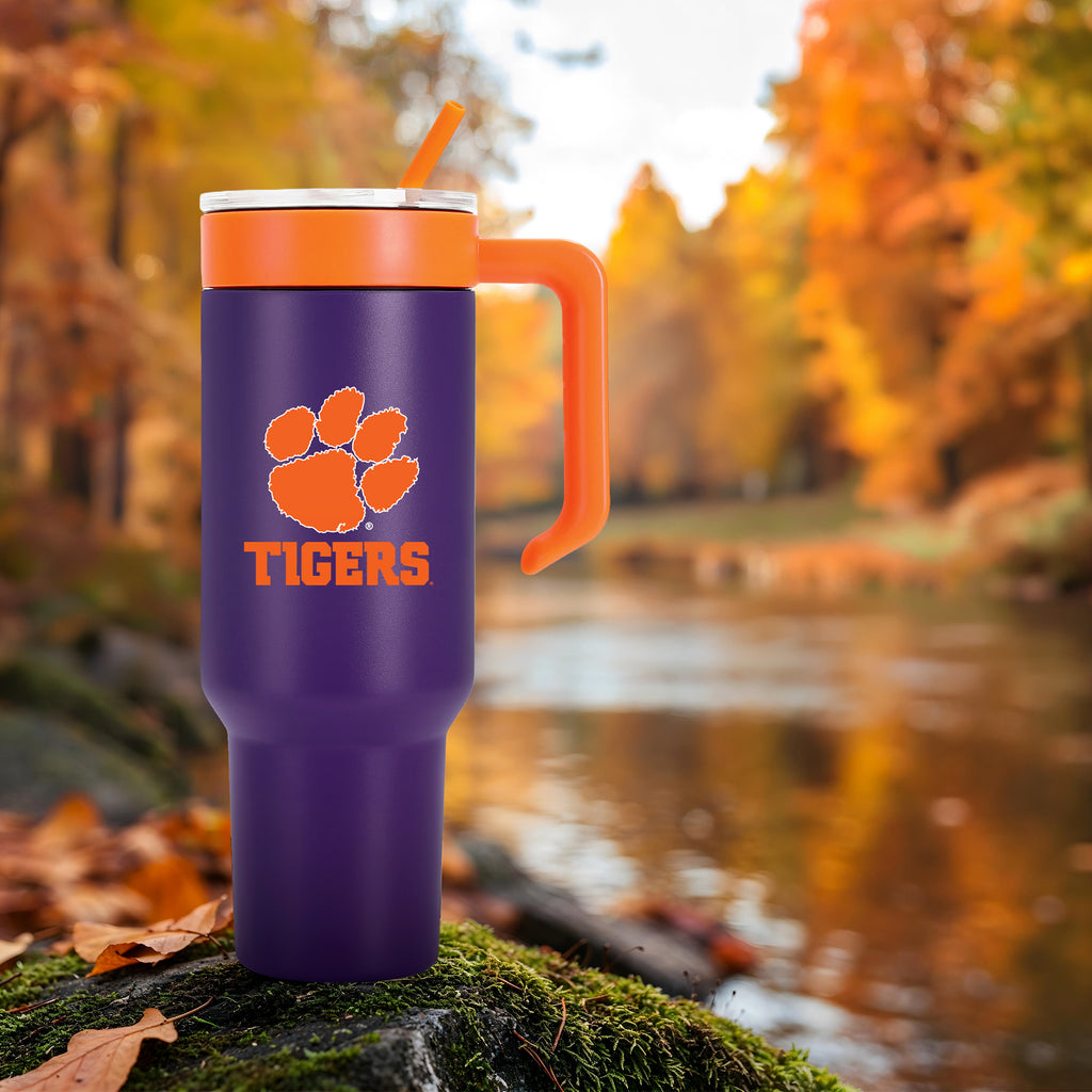 48oz Clemson Tigers Combo Tumbler