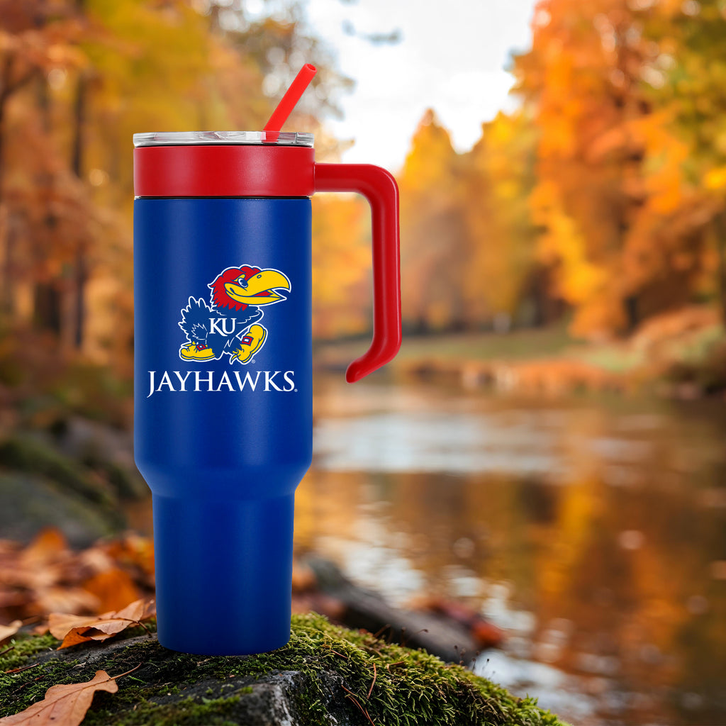 48oz Kansas Jayhawks Combo Tumbler