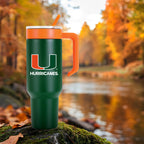 48oz Miami Hurricanes Combo Tumbler