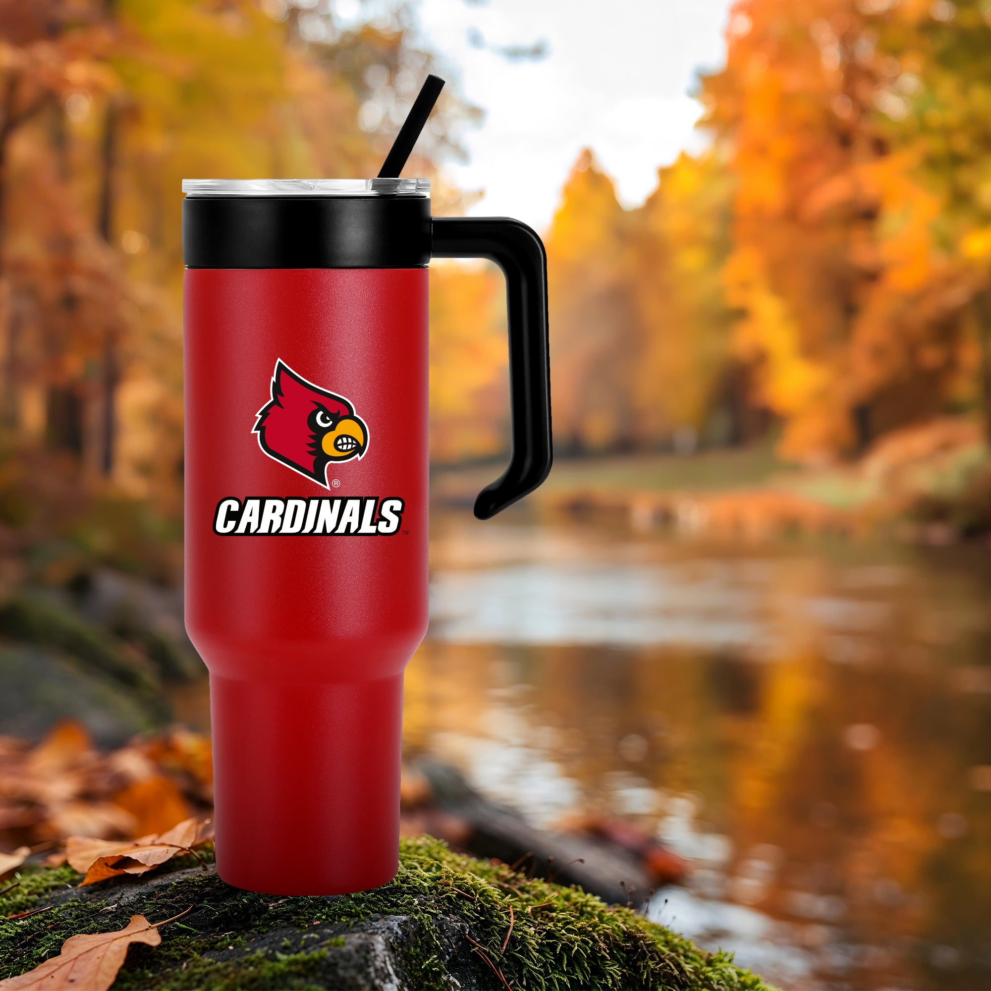48oz Louisville Cardinals Combo Tumbler