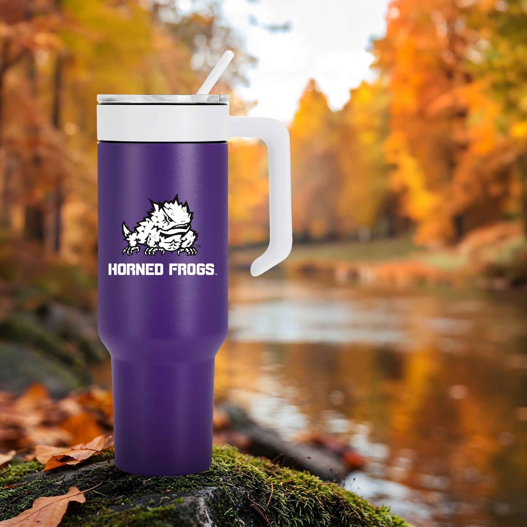 48oz TCU Horned Frogs Combo Tumbler