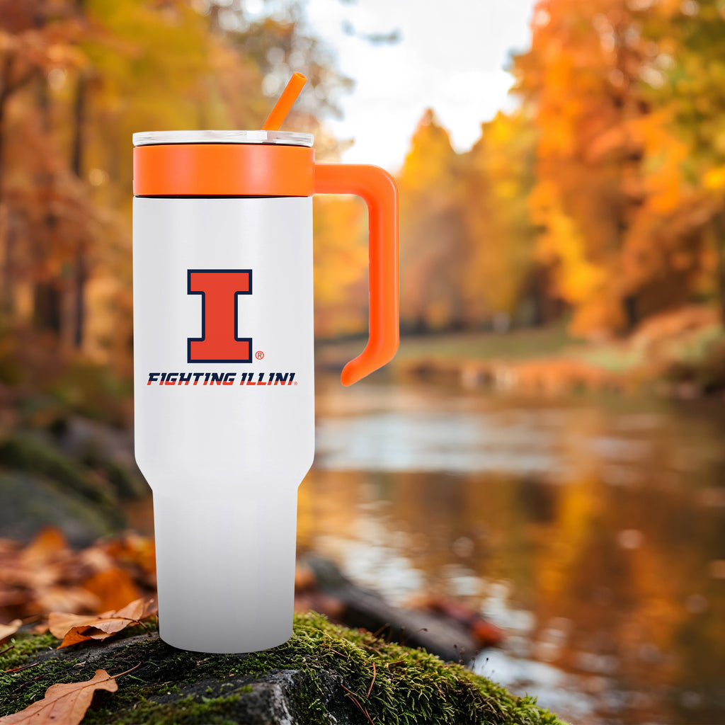 48oz Illinois Fighting Illini Combo Tumbler