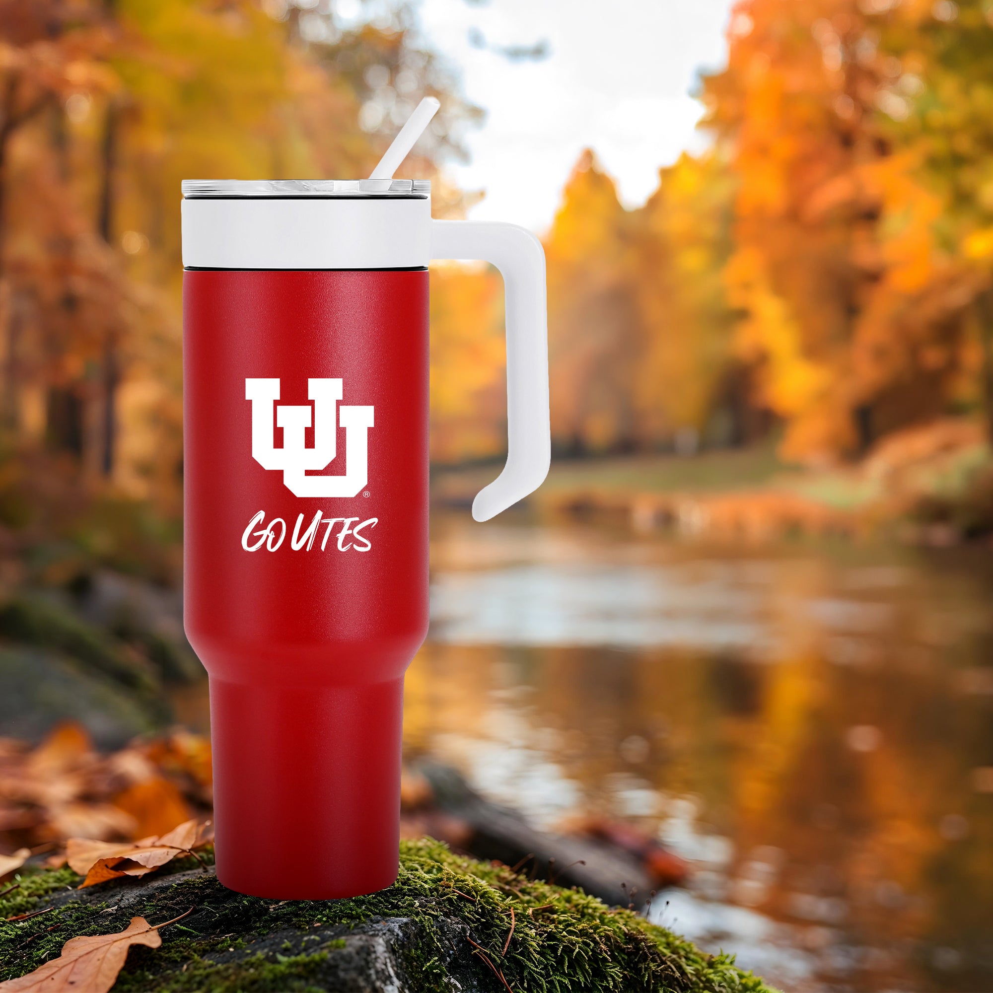48oz Utah Utes Combo Tumbler