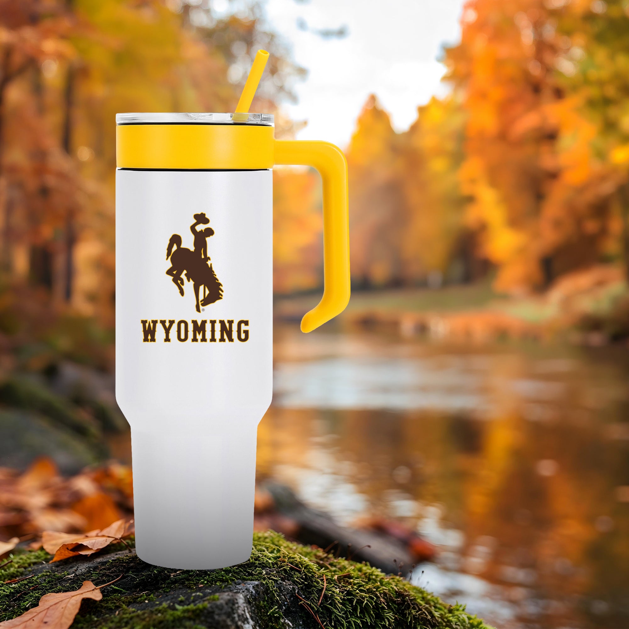 48oz Wyoming Cowboys and Cowgirls Combo Tumbler