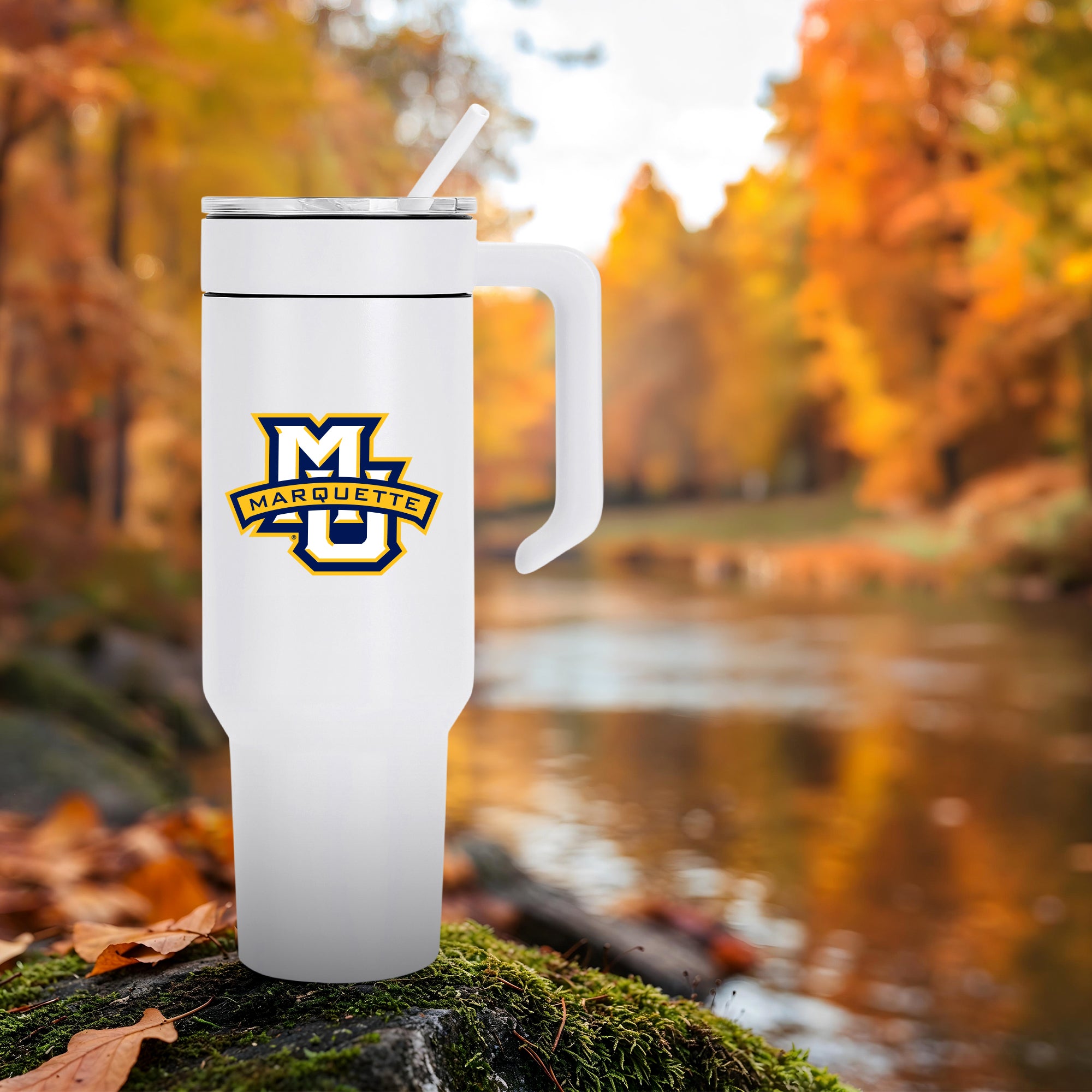 48oz Marquette Golden Eagles Combo Tumbler