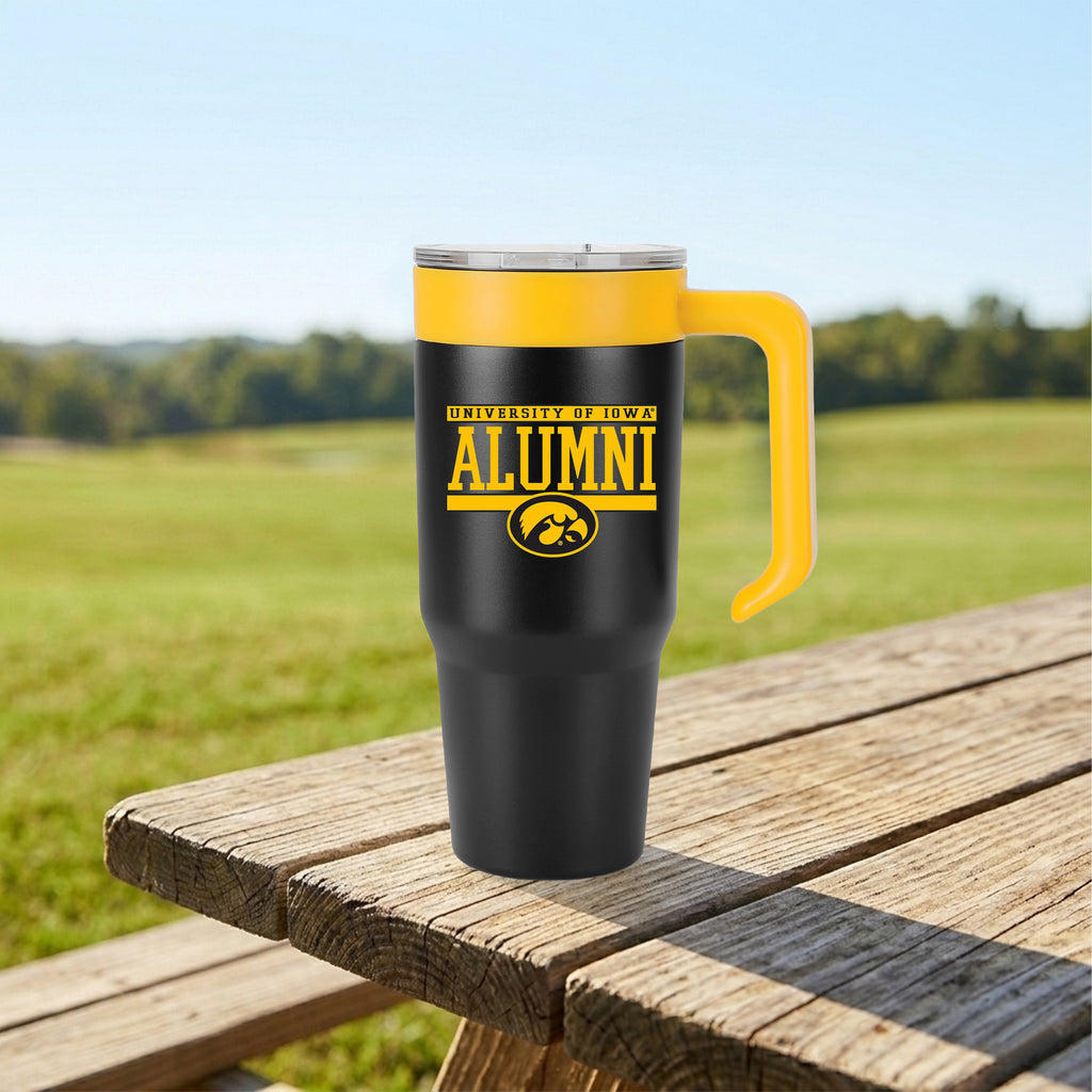 36oz Iowa Hawkeyes Alumni Combo Tumbler