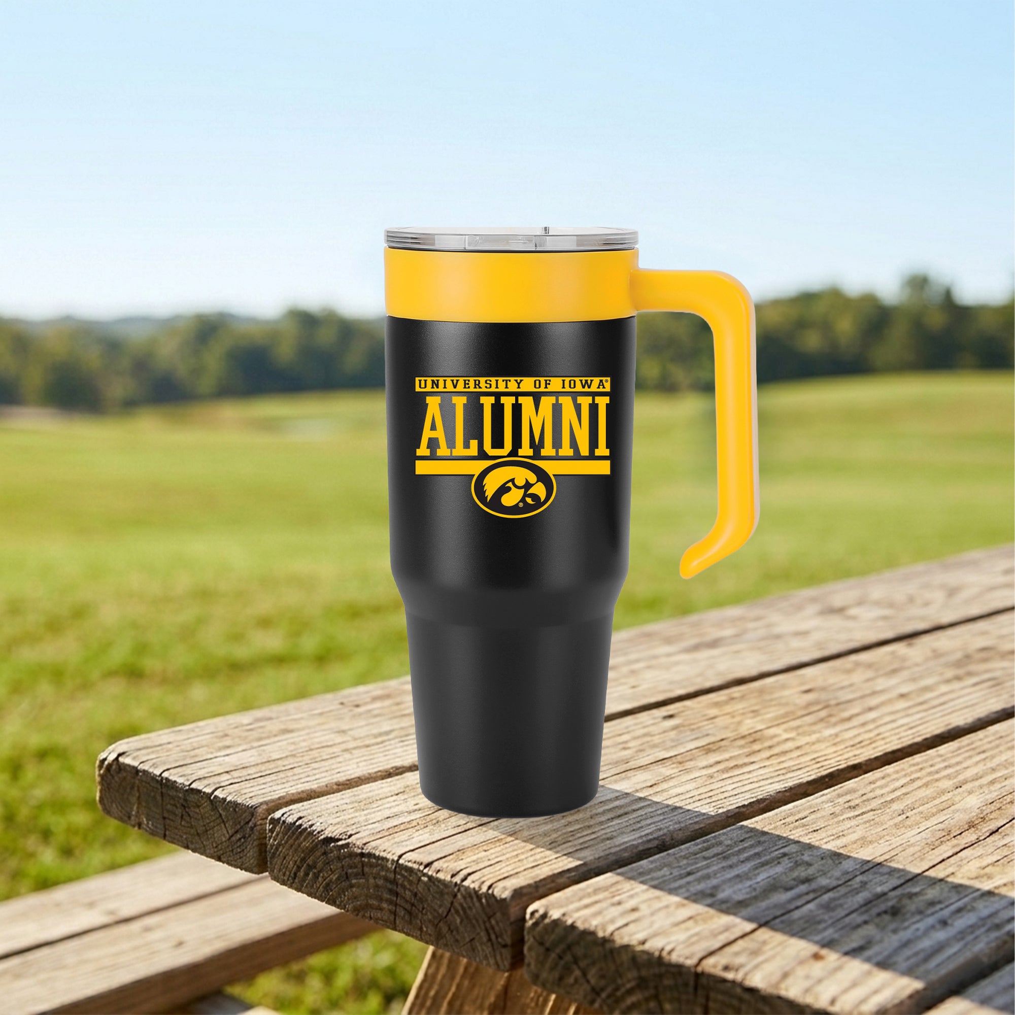 36oz Iowa Hawkeyes Alumni Combo Tumbler