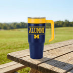 36oz Michigan Wolverines Alumni Combo Tumbler