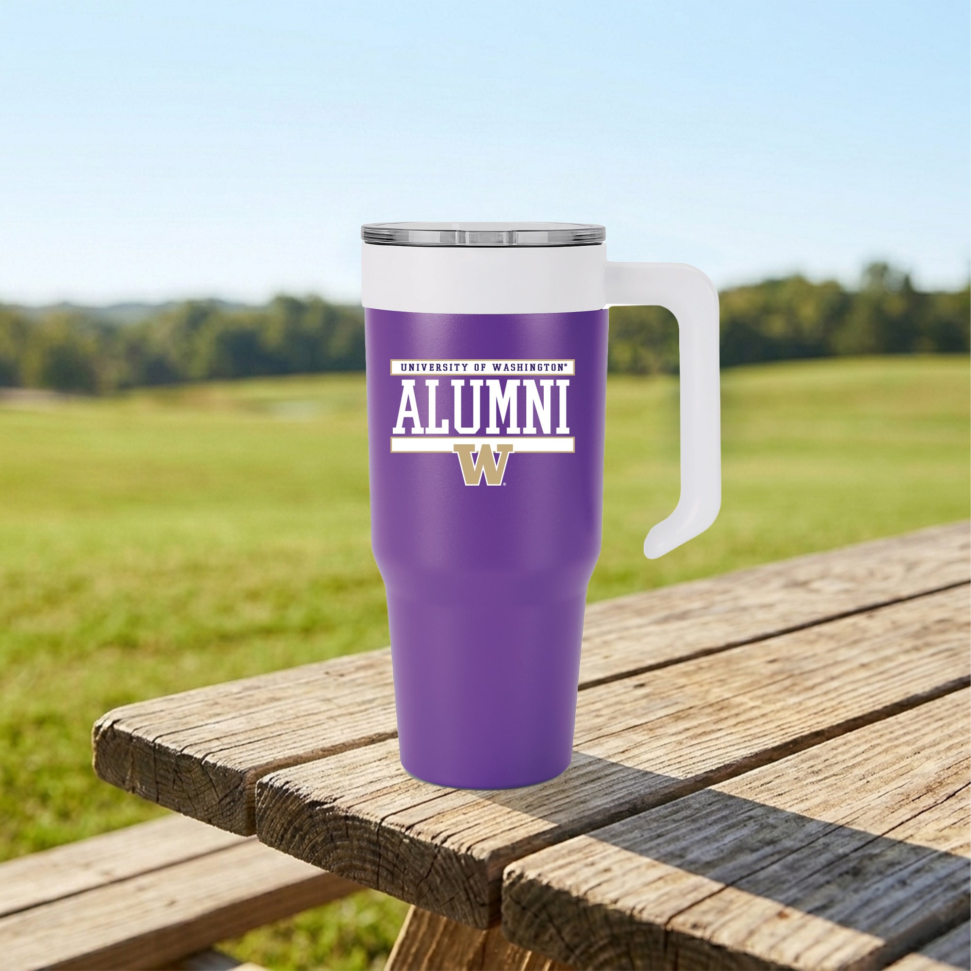 36oz Washington Huskies Alumni Combo Tumbler