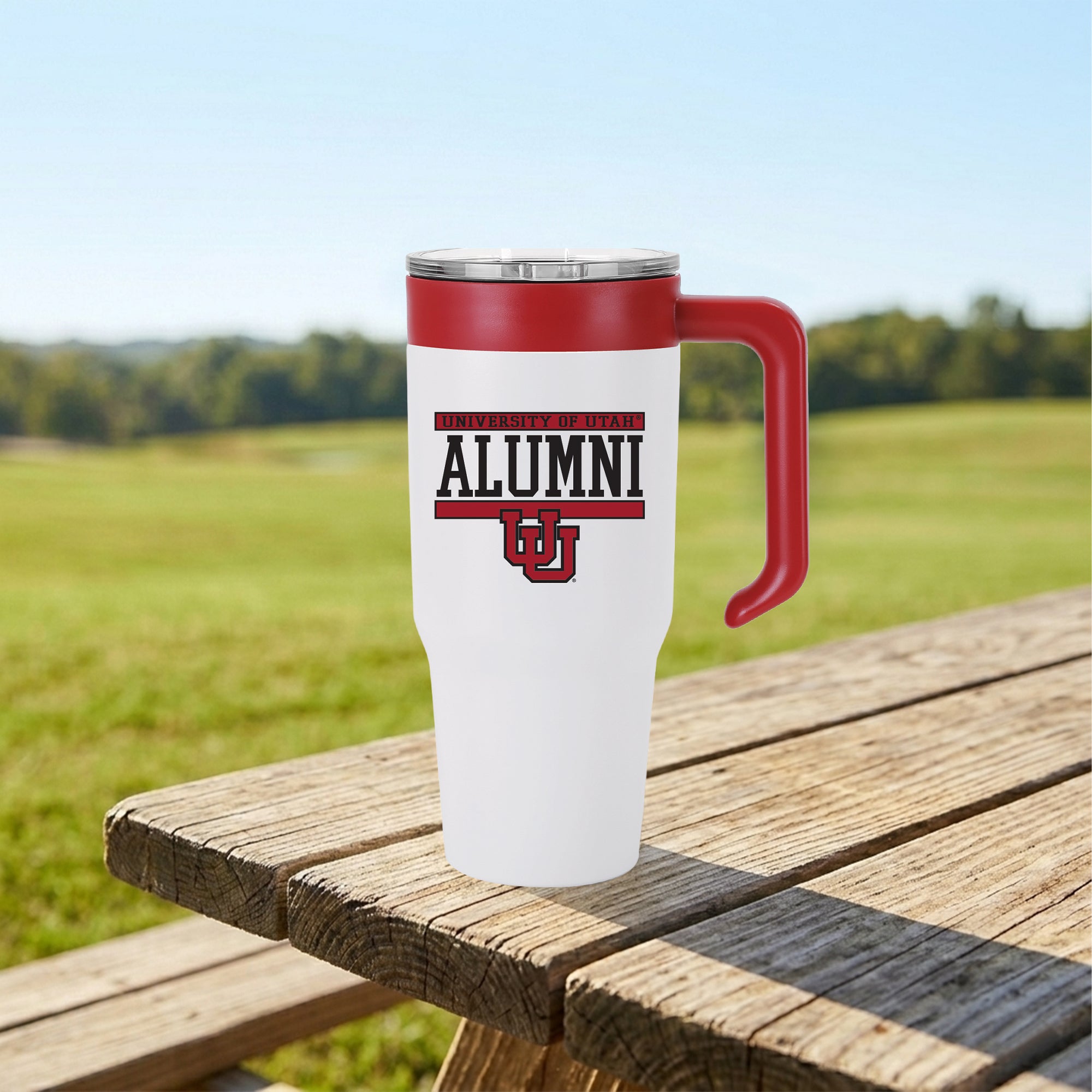 36oz Utah Utes Alumni Combo Tumbler