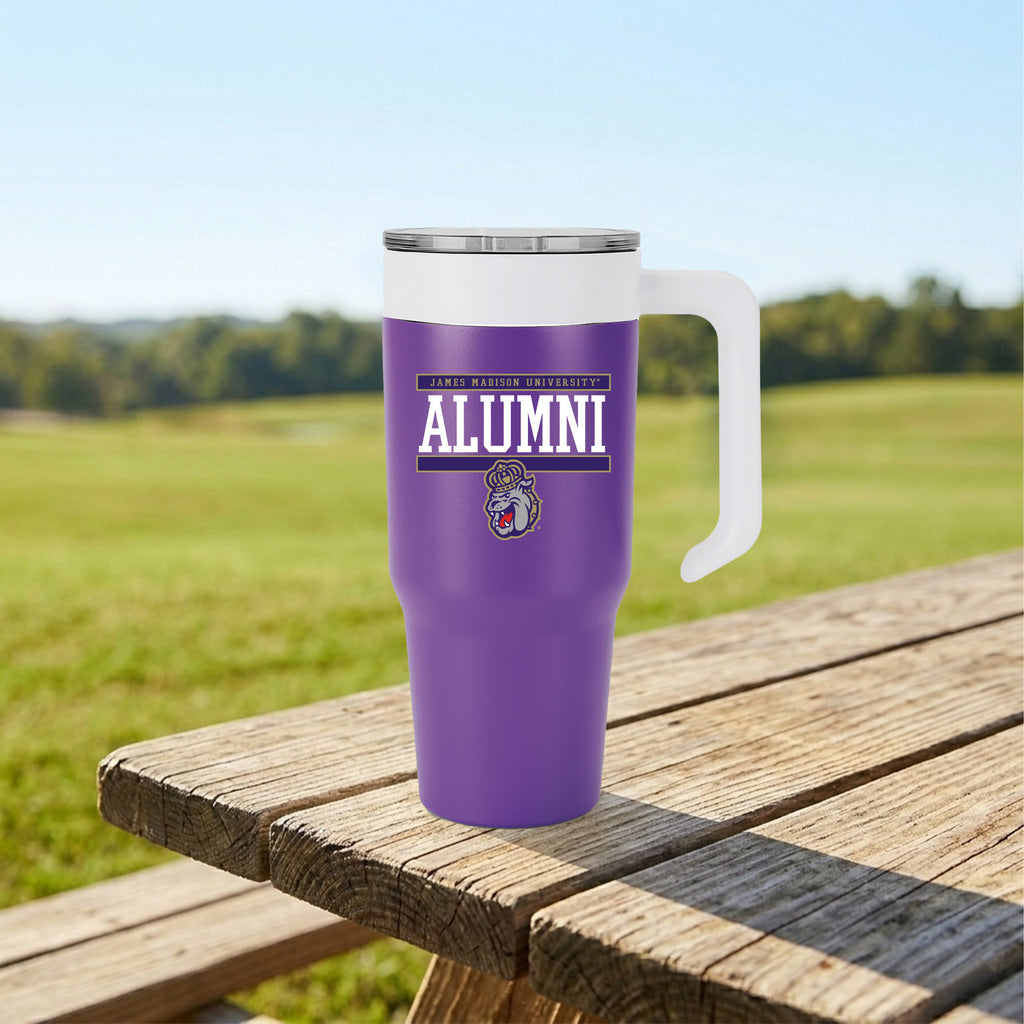 36oz James Madison Dukes Alumni Combo Tumbler