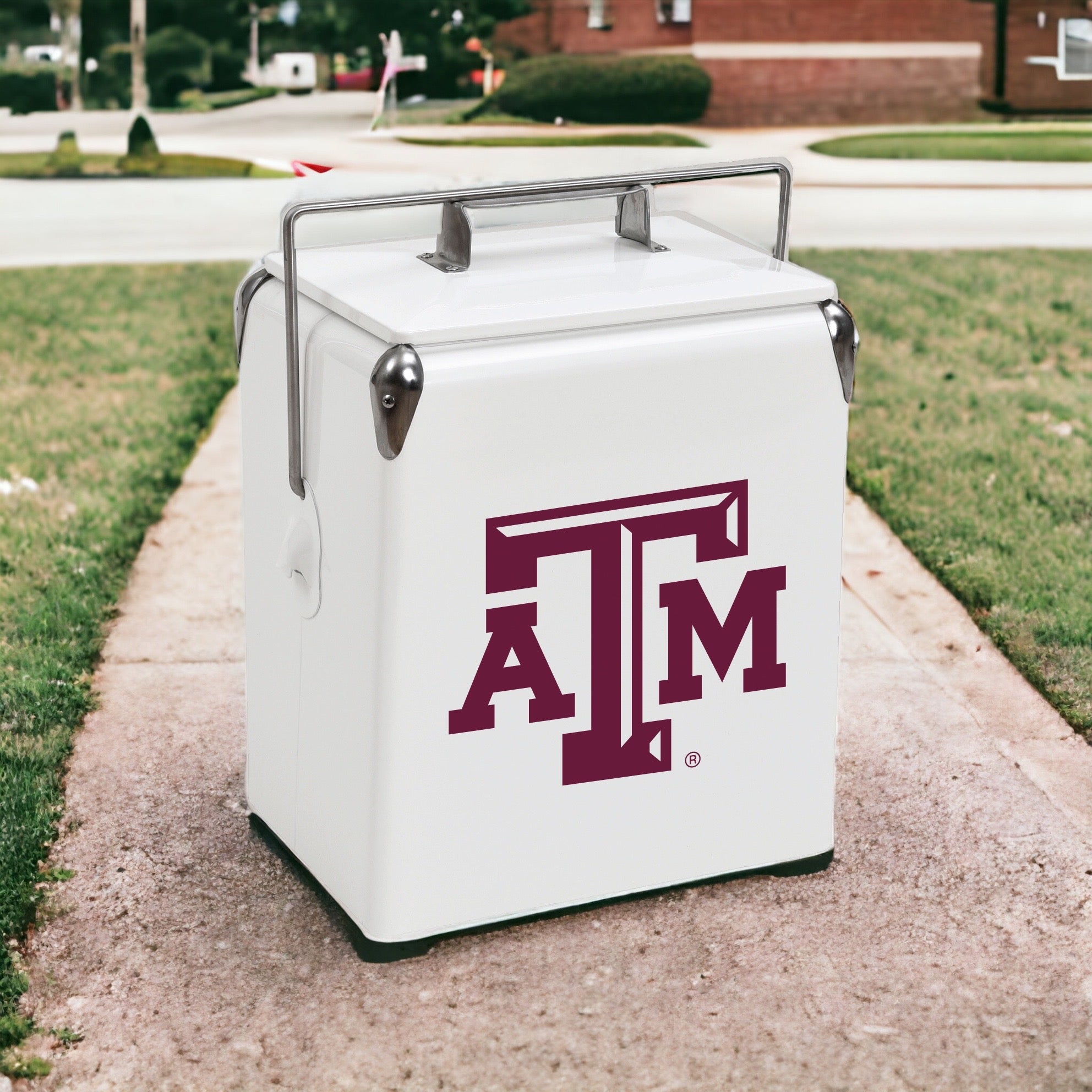 18qt Texas A&M Aggies Vintage Party Cooler Party Cooler