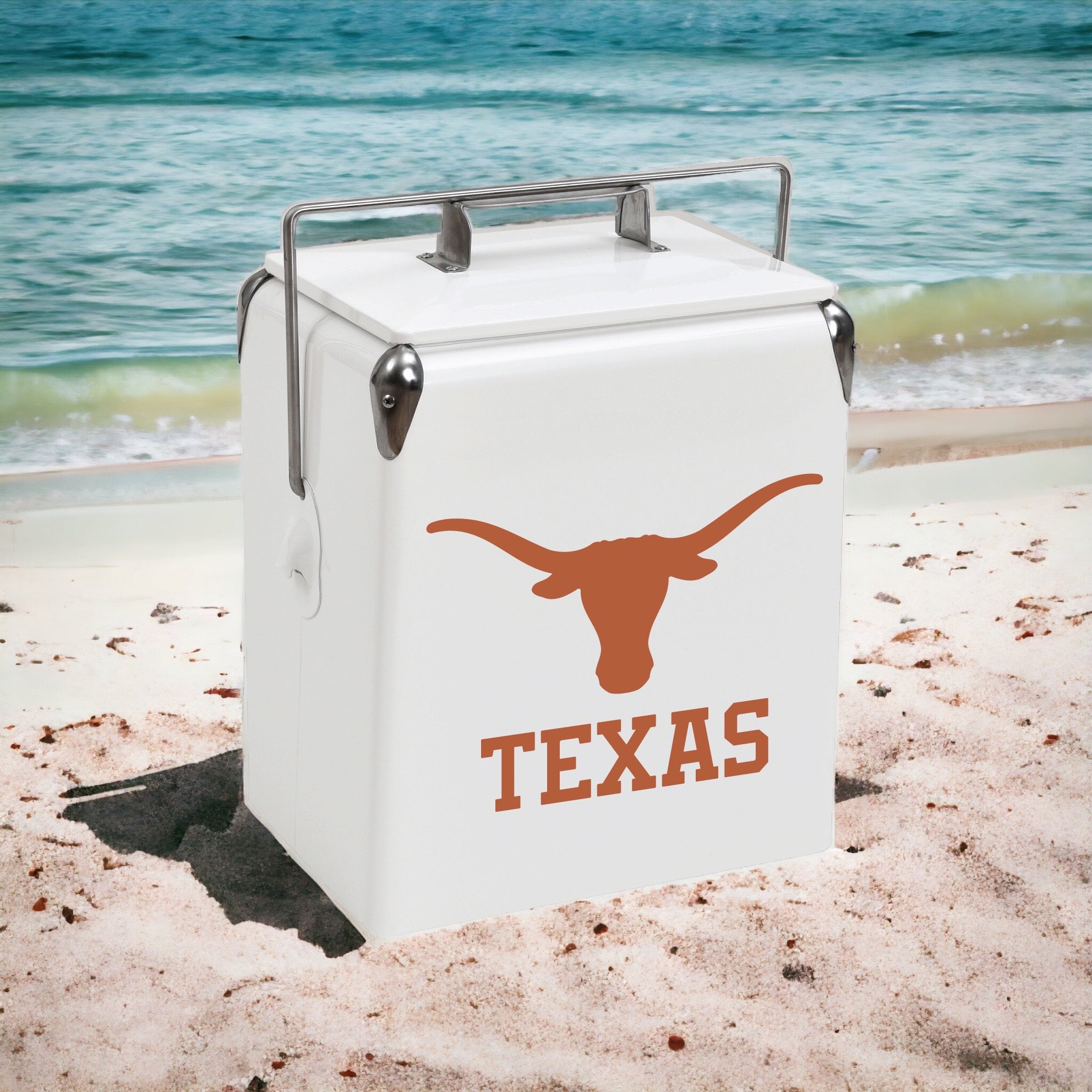 18qt Texas Longhorns Vintage Party Cooler Party Cooler