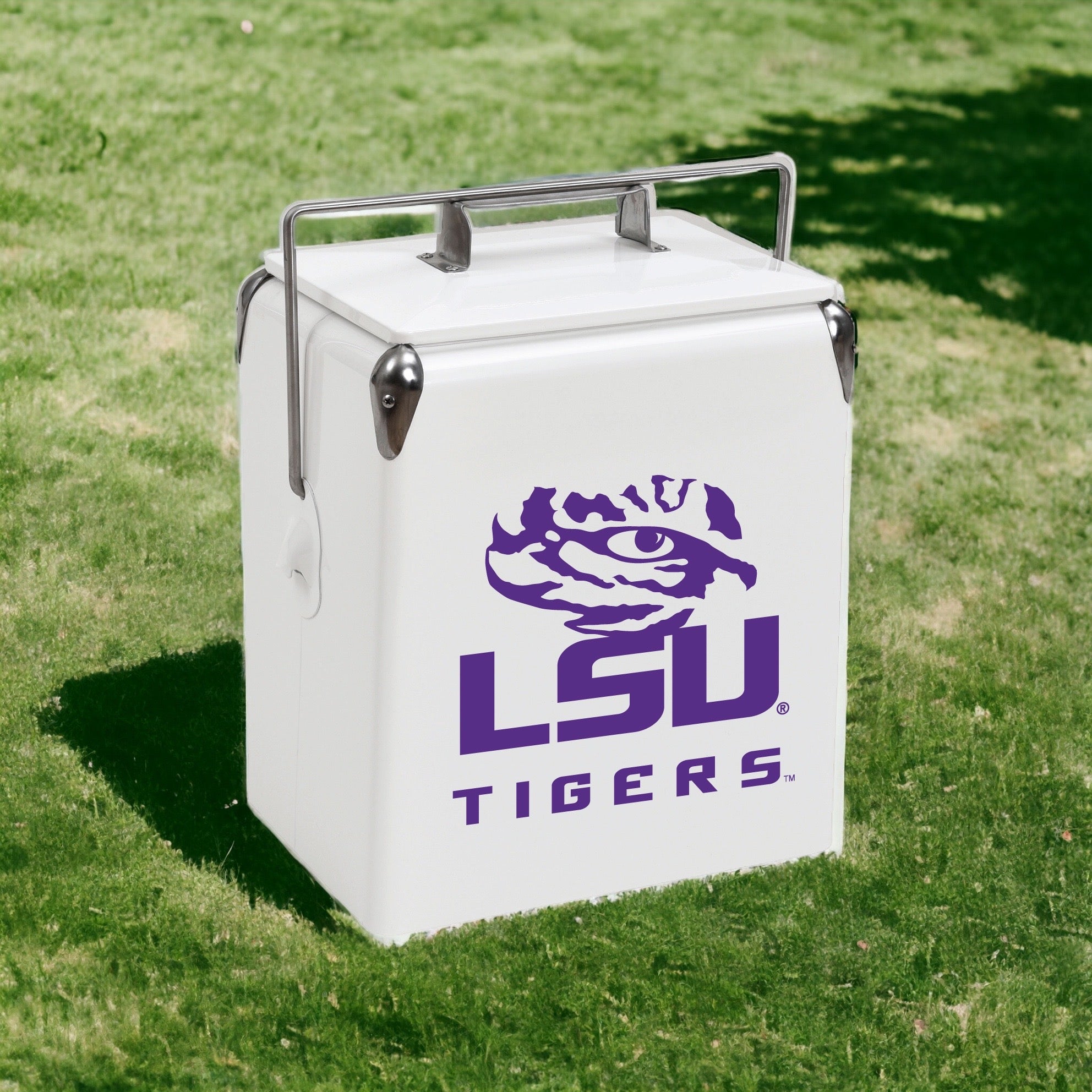 18qt LSU Tigers Vintage Party Cooler Party Cooler