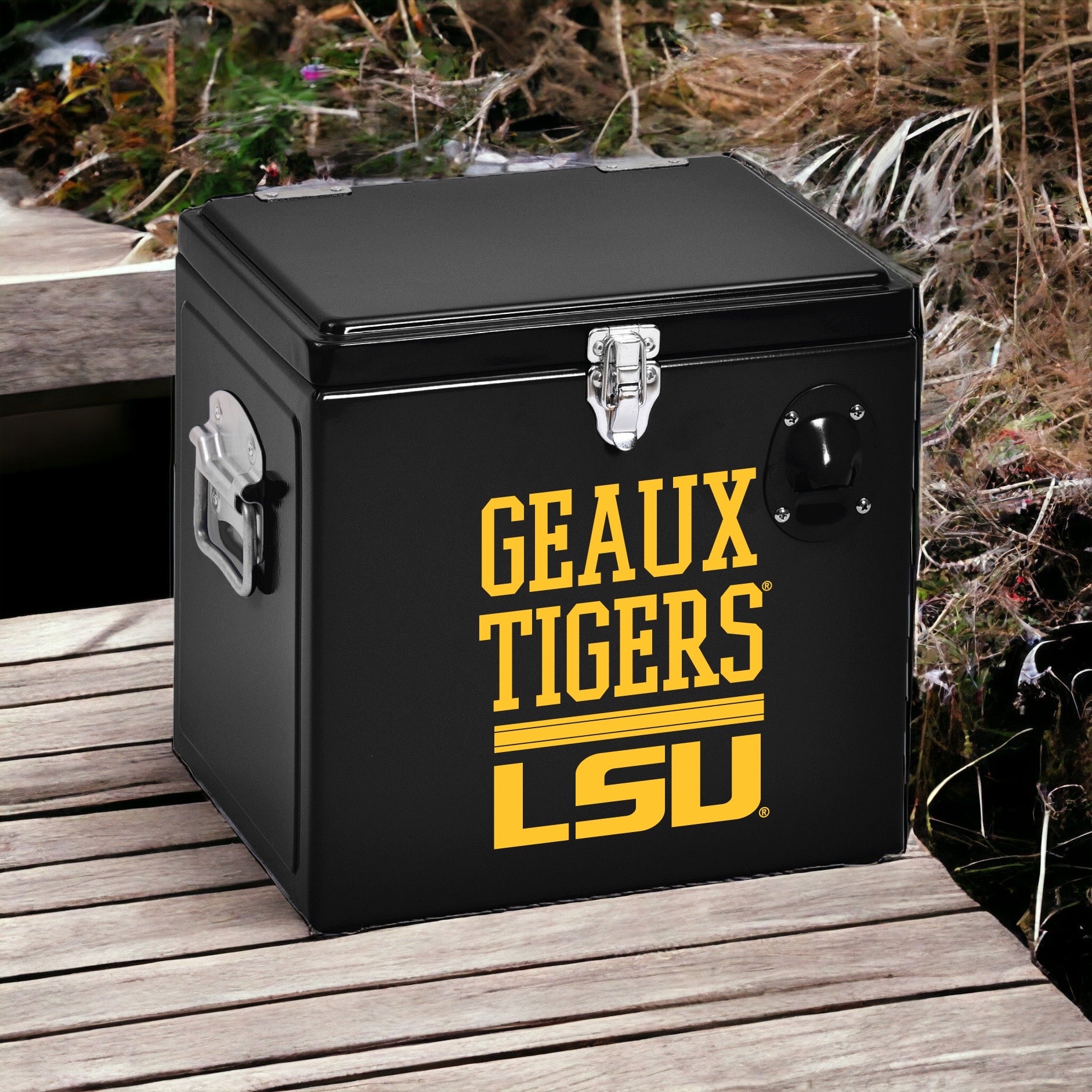 16qt LSU Tigers Party Cooler
