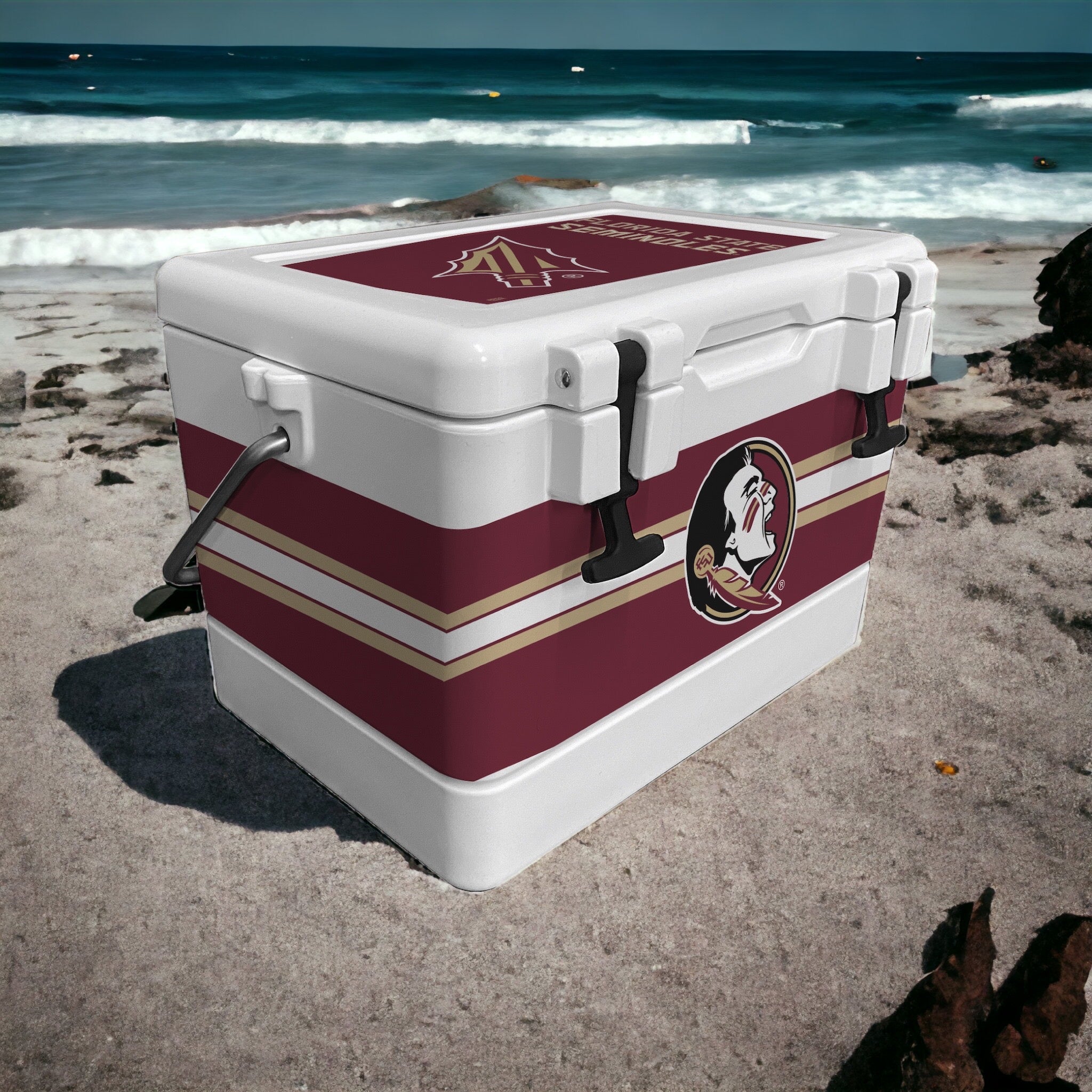 26qt Florida State Seminoles Rotomolded Classic Cooler