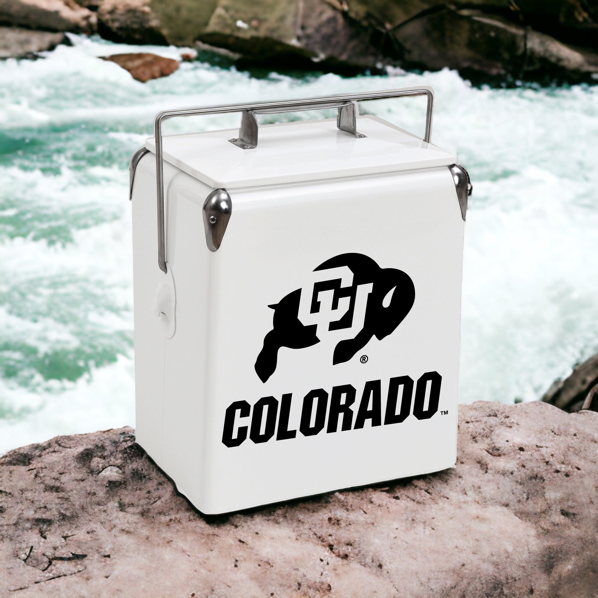 18qt Colorado Buffaloes Vintage Party Cooler Party Cooler