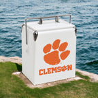 18qt Clemson Tigers Vintage Party Cooler Party Cooler