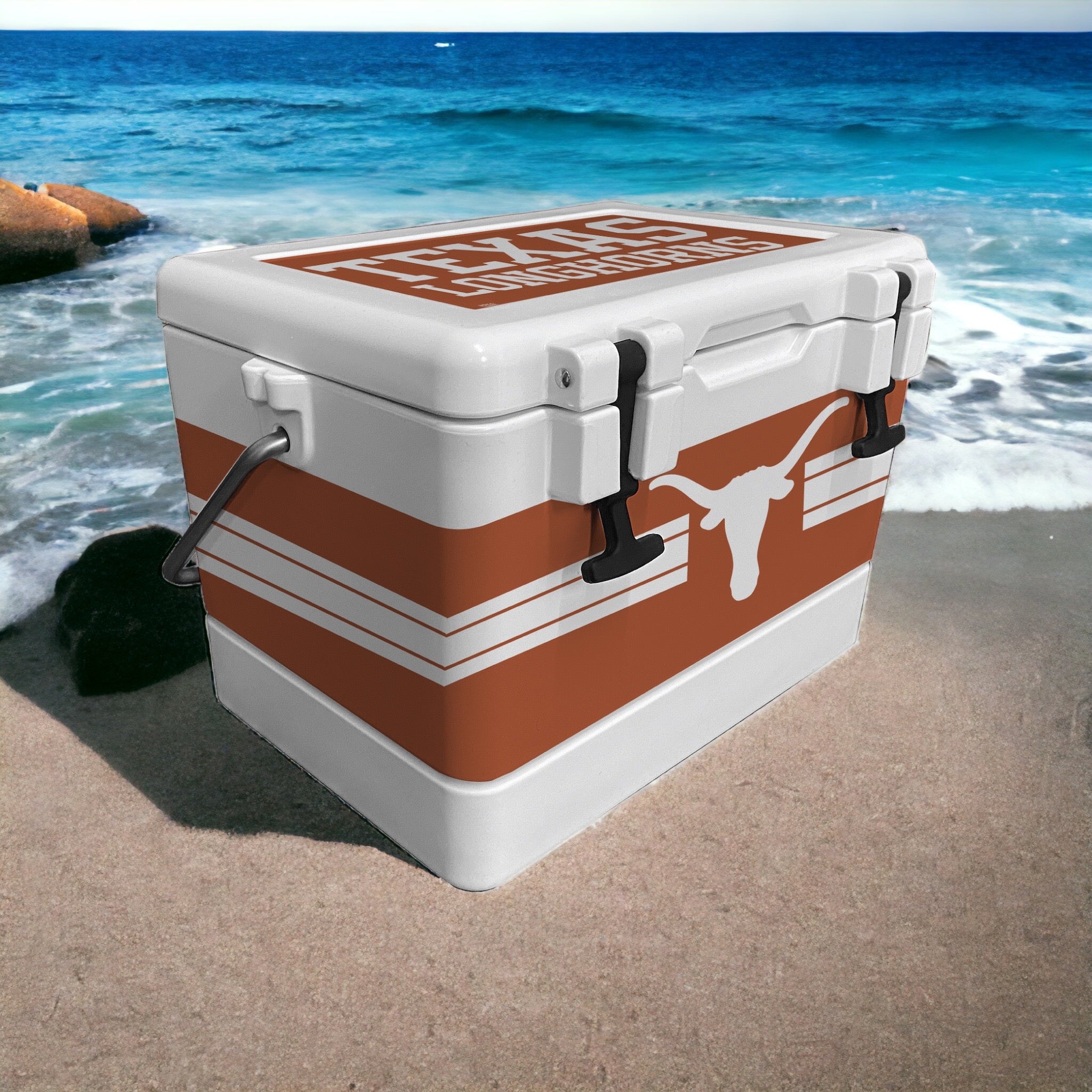 26qt Texas Longhorns Rotomolded Classic Cooler