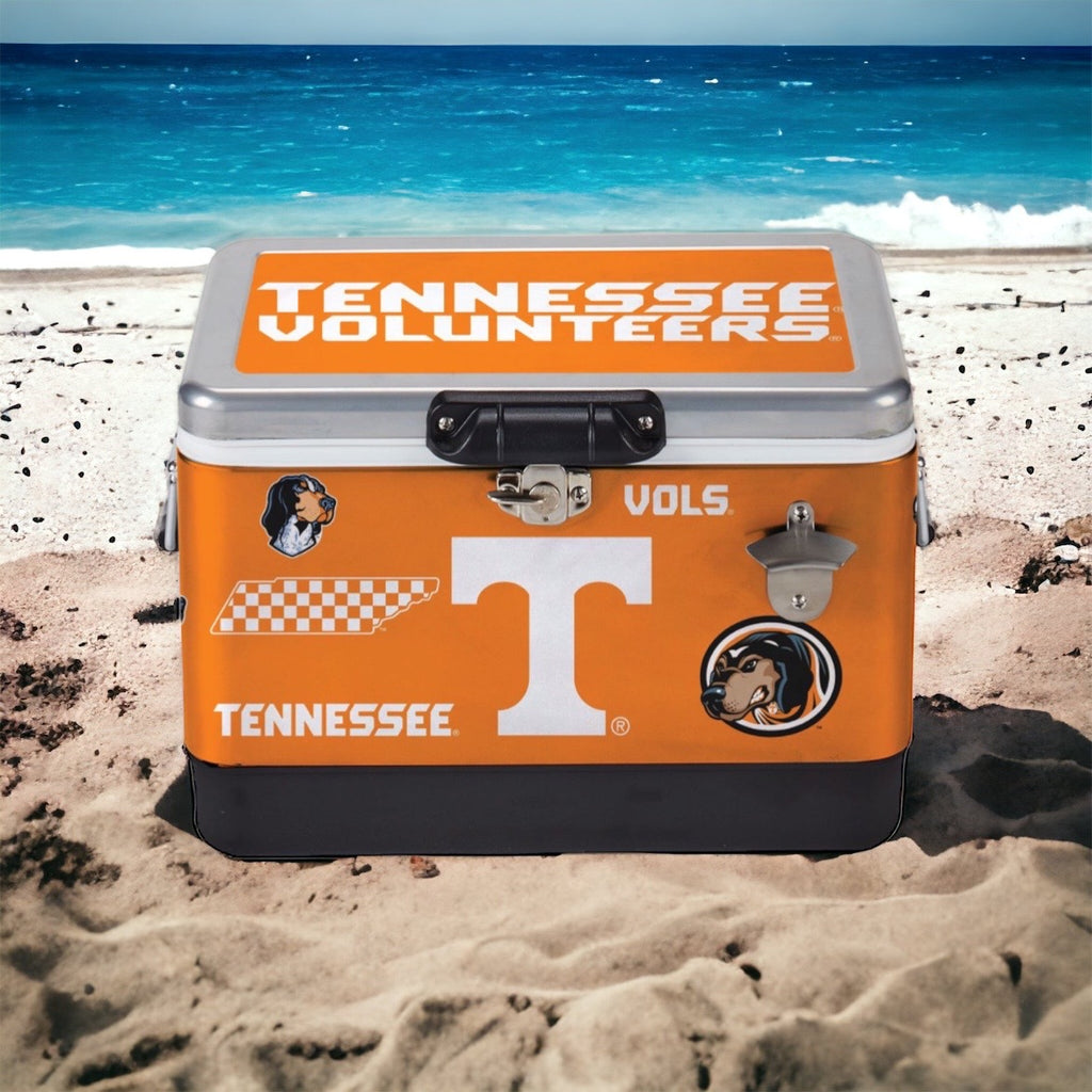 26qt Tennessee Volunteers Medley Metal Cooler