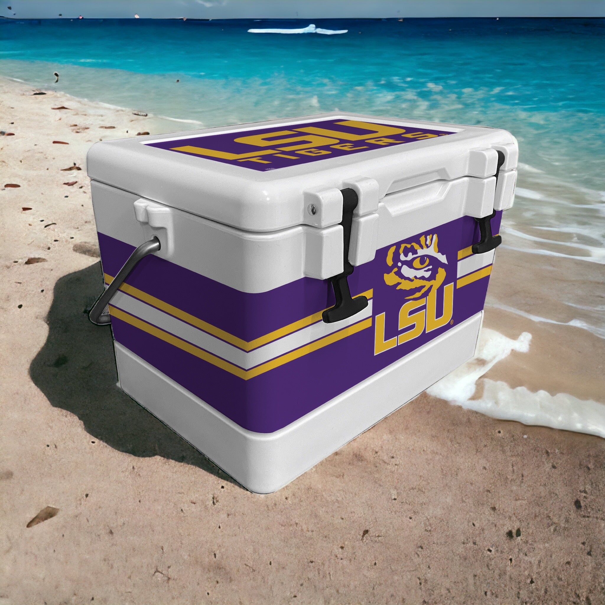 26qt LSU Tigers Rotomolded Classic Cooler