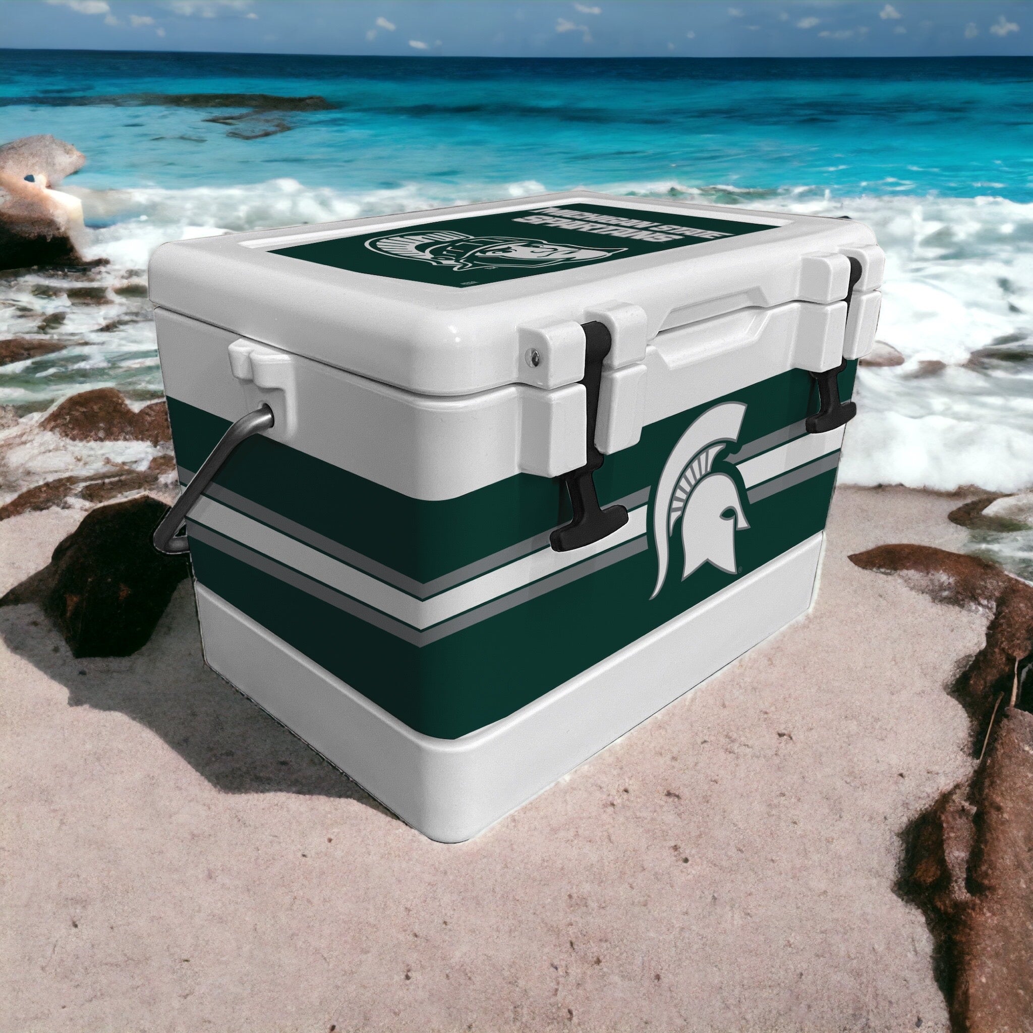 26qt Michigan State Spartans Rotomolded Classic Cooler