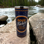 Gone Fishing 24 oz Tumbler