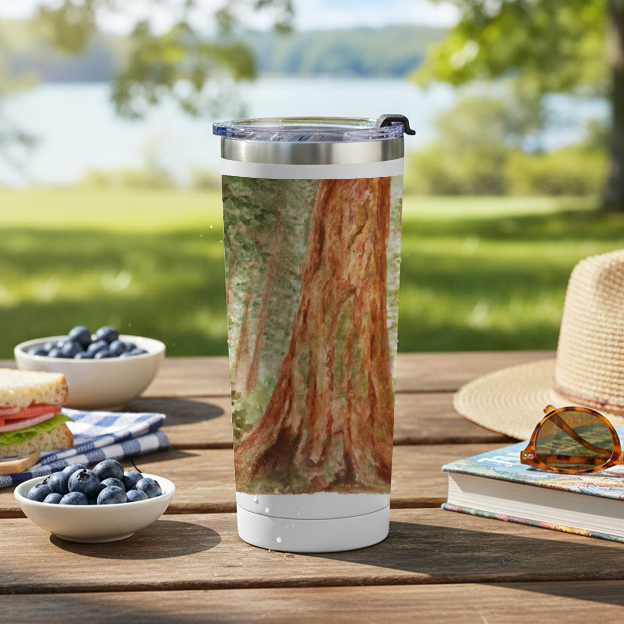 Sequoia National Park 24oz Stainless Steel Tumbler by Laura Wilcox