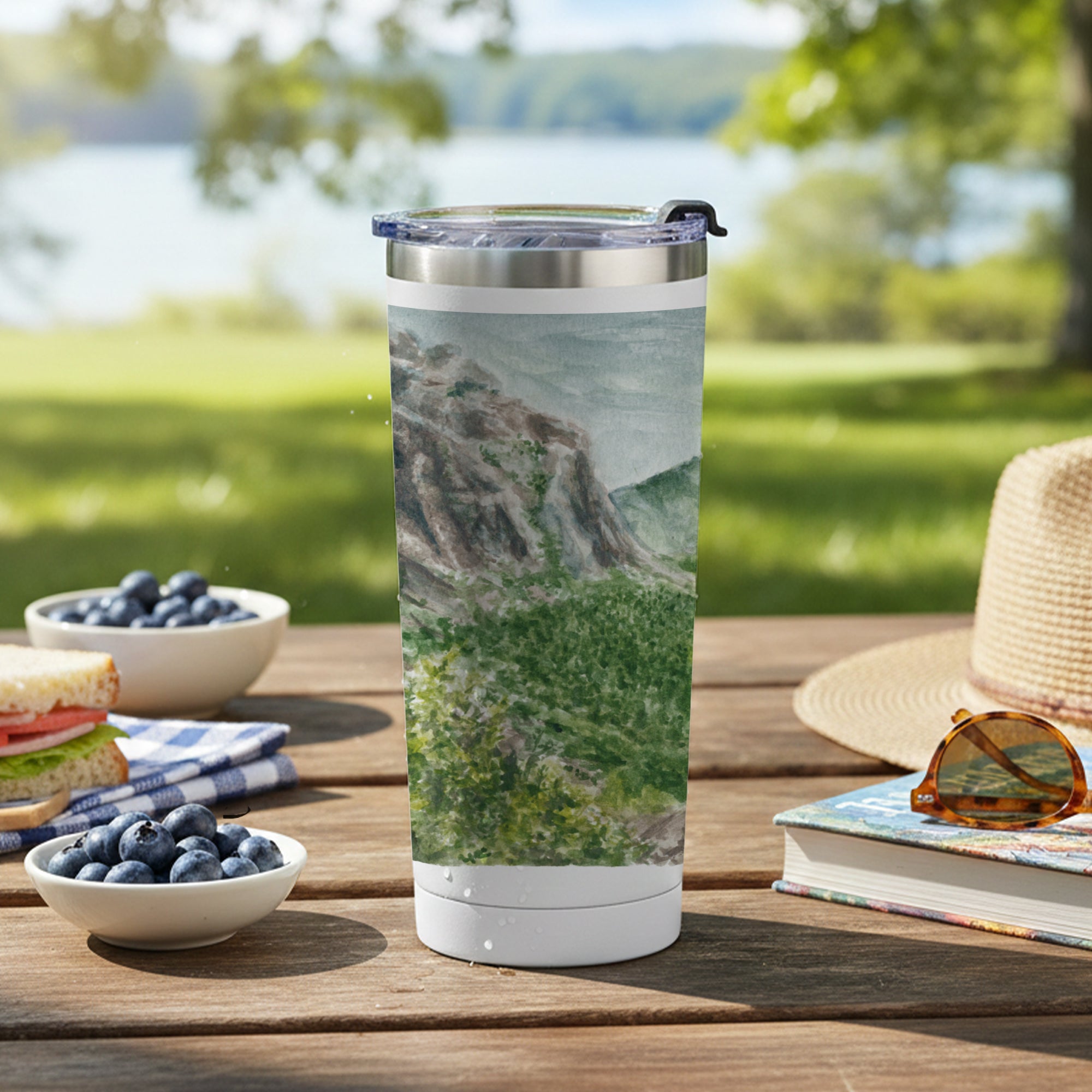Kings Canyon National Park 24oz Stainless Steel Tumbler by Laura Wilcox