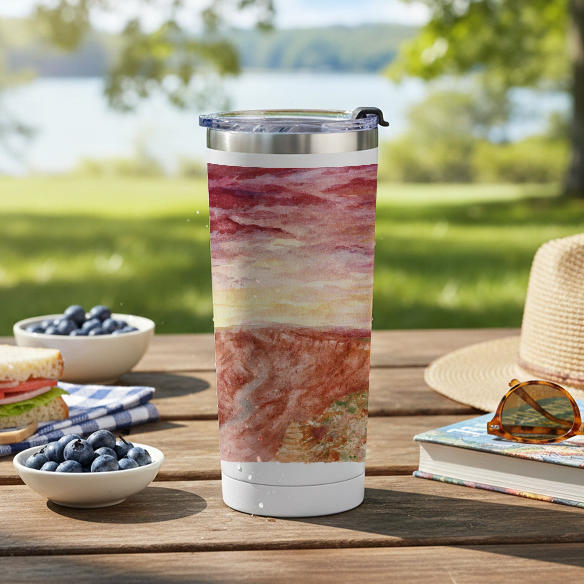 Grand Canyon National Park 24oz Stainless Steel Tumbler by Laura Wilcox