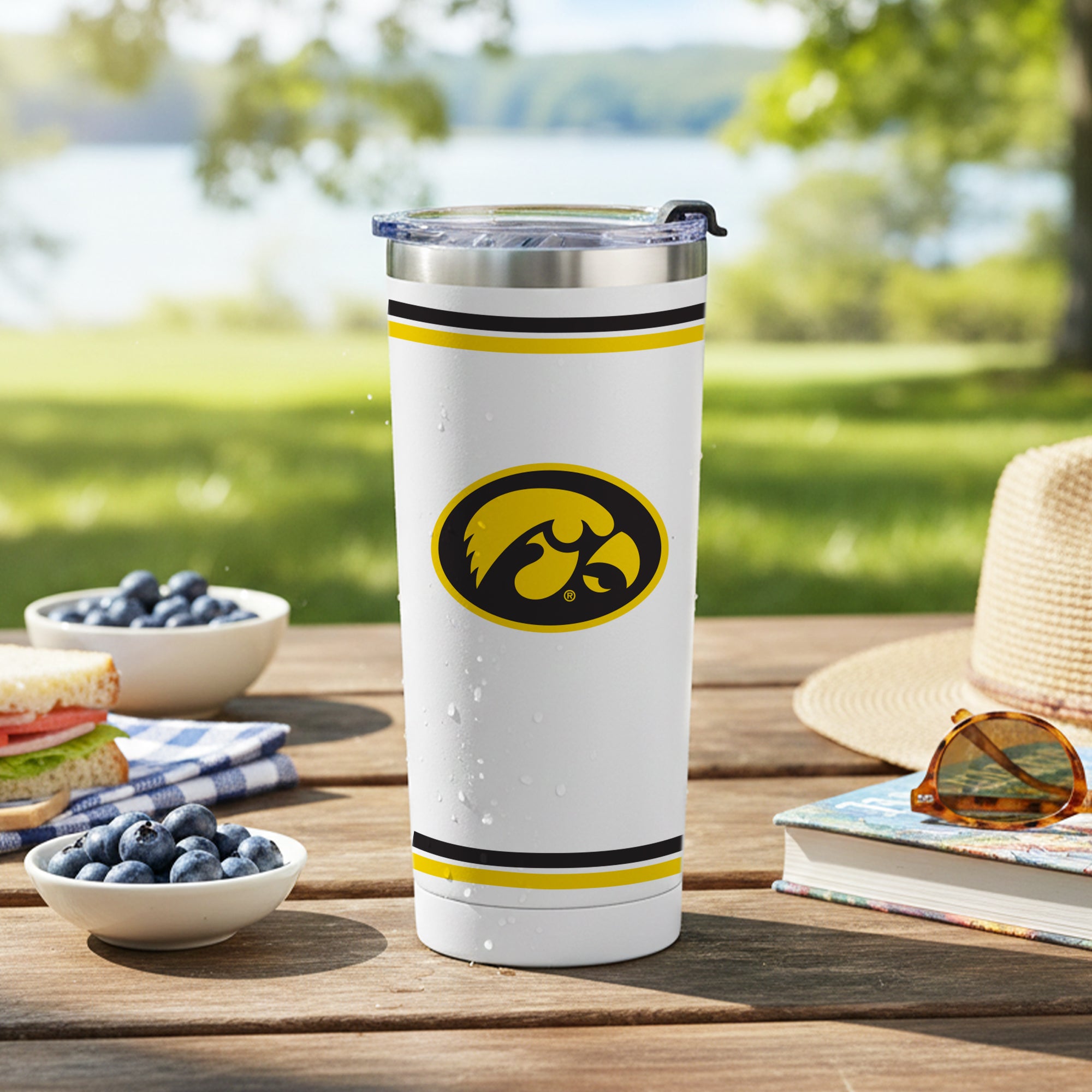 24OZ Iowa Hawkeyes Alumni Tumbler