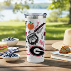 Georgia Bulldogs 24oz Local Stainless Steel Tumbler
