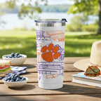 Clemson Tigers 24oz Campus Line Art Tumbler