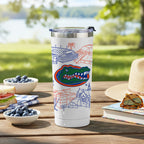 Florida Gators 24oz Campus Line Art Tumbler