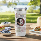 Florida State Seminoles 24oz Campus Line Art Tumbler