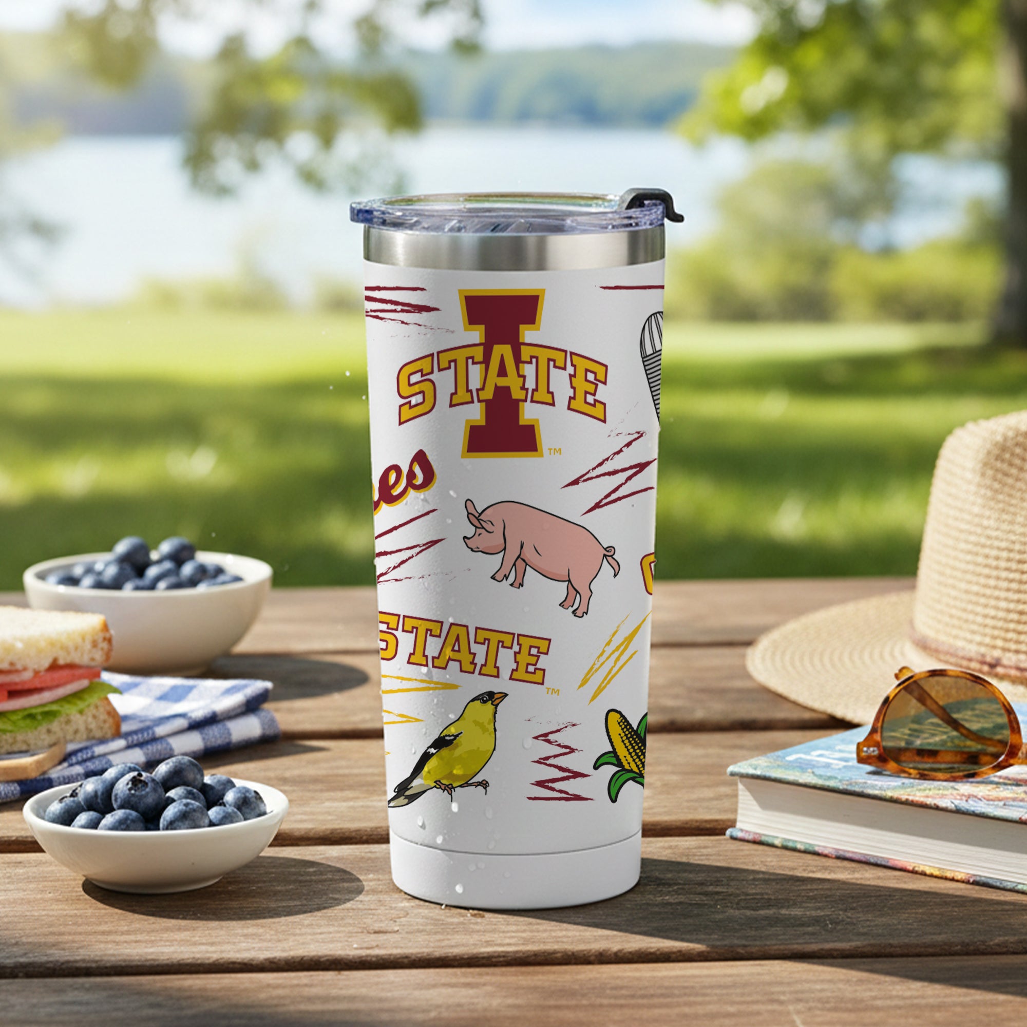 Iowa State Cyclones 24oz Local Stainless Steel Tumbler